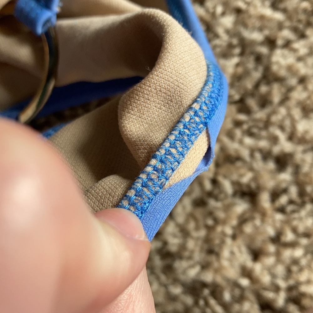 Blue one piece swimsuit - Picture 3 of 3